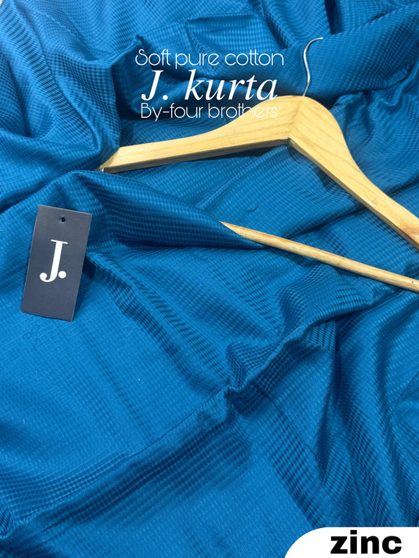 J. Premium Kurta (White Shalwar)