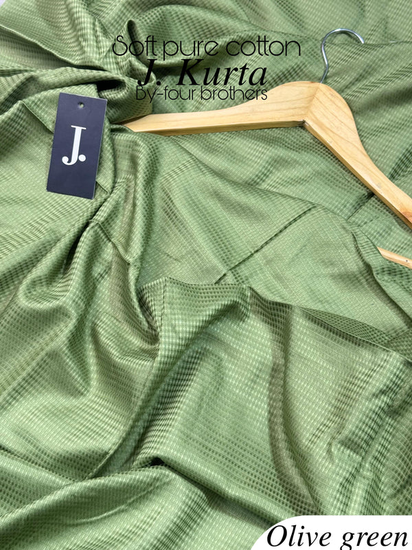 J. Premium Kurta (White Shalwar)