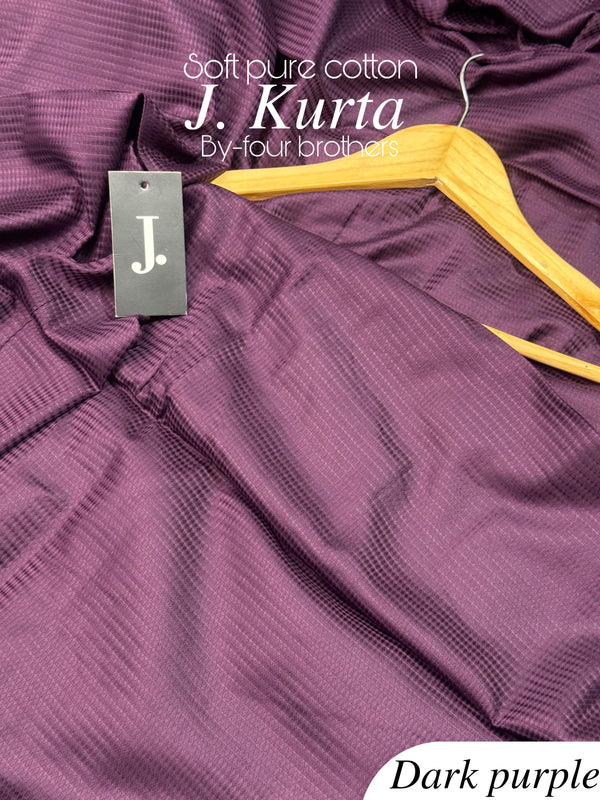 J. Premium Kurta (White Shalwar)